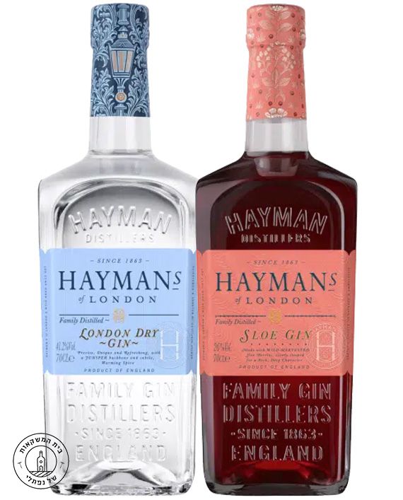 Hayman's ג'ין היימנס 3 טעמים 700 מ"ל Hayman's ג'ין היימנס 3 טעמים 700 מ"ל