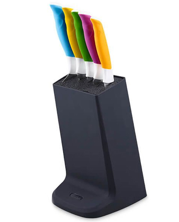 בלוק סכינים עם 5 סכינים זיליס בלוק סכינים עם 5 סכינים זיליס