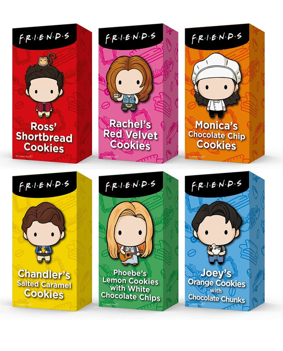 עוגיות פרנדס FRIENDS לקניה בבית המשקאות של נפתלי